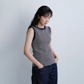 Johnbull|クールタッチ ランダムテレコ ノースリーブ プルオーバー jl252c21