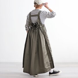 RHODOLIRION｜Jumper Skirt - Army Twill ジャンパースカート