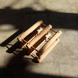csew｜vintage wooden wine rack