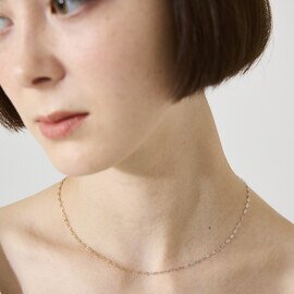 les bon bon｜venus double necklace 　ネックレス　K10　チェーン