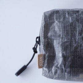 STAN Product｜DCF square purse スクエアポーチ ダイニーマ　エアポッズ　RICOH GR3