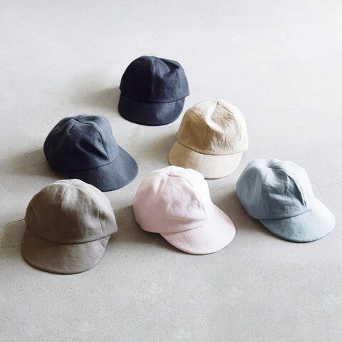 Nine Tailor|リネン キャップ 帽子 “Areca Cap” n-1419-fn