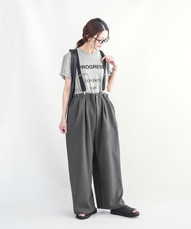 身長:164cm / カラー:13 チャコール / サイズ:38