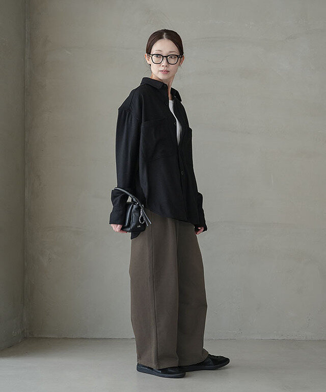 身長:164cm / カラー:40 BROWN / サイズ:40