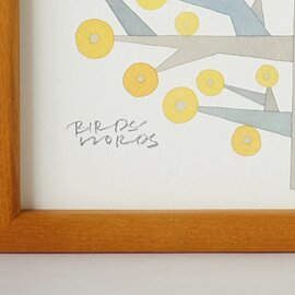BIRDS' WORDS｜POSTER 20 [TREE OF HOPE]  額装タイプ