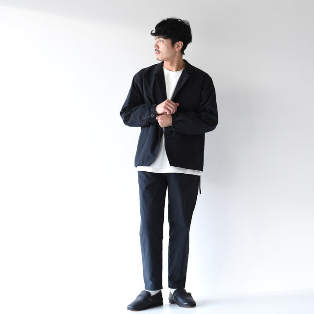 モデル: 173cm /58kg
color:black / size:27.0cm