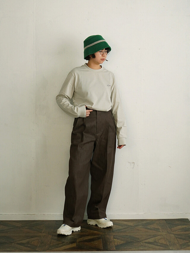 【momo】153cm
普段着用サイズ:トップス M / ボトムス M / シューズ 23.5cm