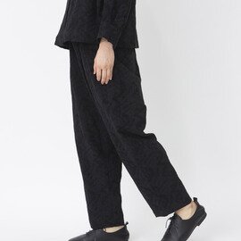 TUTIE.|コットンリネンジャカードタックパンツ PRE SALE
