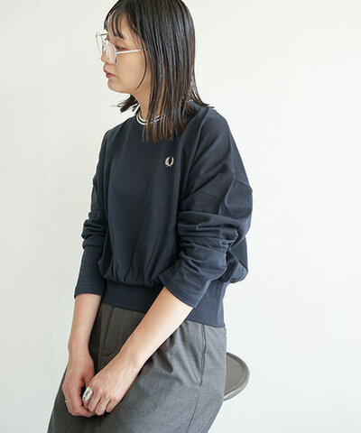 FRED PERRY|Twin Tipped Long Sleeve T-Shirt ツインティップドロングスリーブTシャツ トップス 長袖 ショート丈 g3133