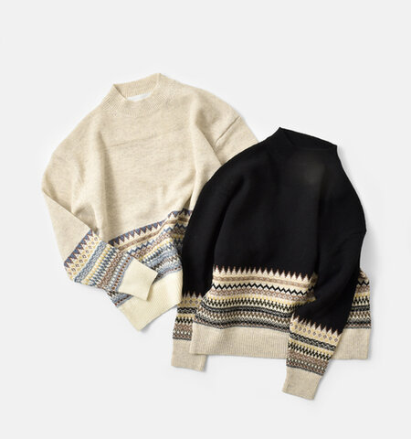 ASEEDONCLOUD|セイヤコウ ジャガード プルオーバー “Seiyako jacquard po” 252806