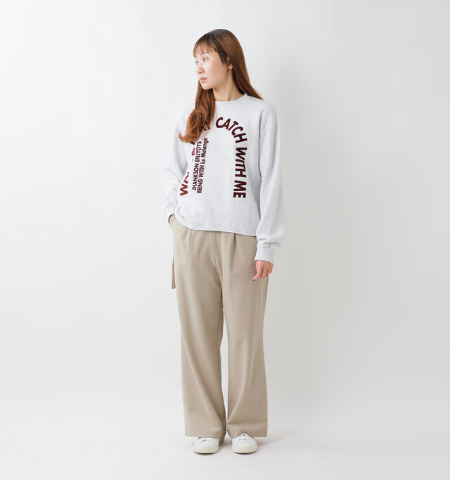 model mayuko:168cm / 55kg
color : beige / size : M