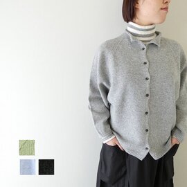 mao made|エアーヤーンコットン クルンネック2WAYプルオーバー(541121)