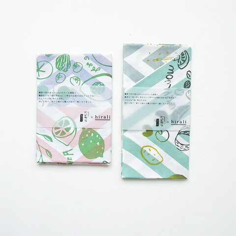 にじゆら×hirali 限定 コラボてぬぐい