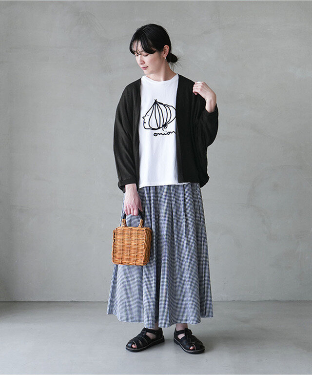 身長:164cm / カラー:07 ブラウン / サイズ:onesize