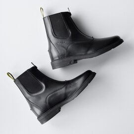 Tuffa Boots｜レザーフロントジップサイドゴアショートブーツ“MORGAN BIS” morgan-bis-fn