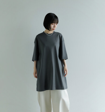 Studio Doe|スーピマ コットン ルーズ Tシャツ ドレス Supima Cotton Loose T-shirt Dress dn-264adr10