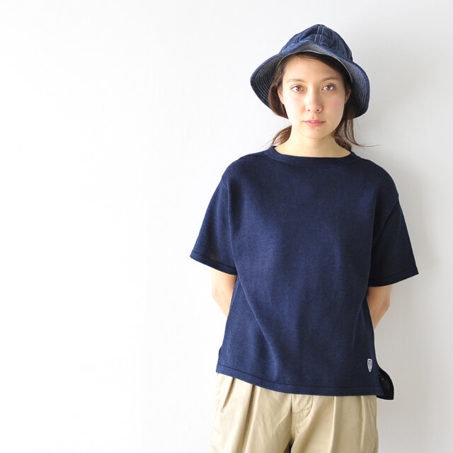 モデル:164cm / 46kg
color : denim white st(col.81w) / size : 0(S)