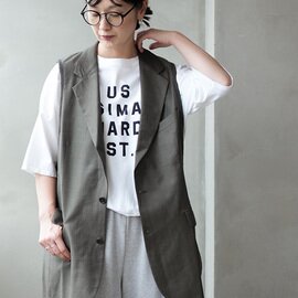 Sunny Side Up|RE TAILORED VEST リメイク テーラード ベスト sr-243-007