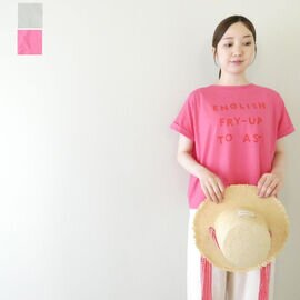 NATURAL LAUNDRY|30コーマ天竺フライアッププリントT(7263C008)ナチュラルランドリー【メール便対象】
