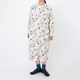 marble SUD|sheep parade セナカシャーリングワンピース