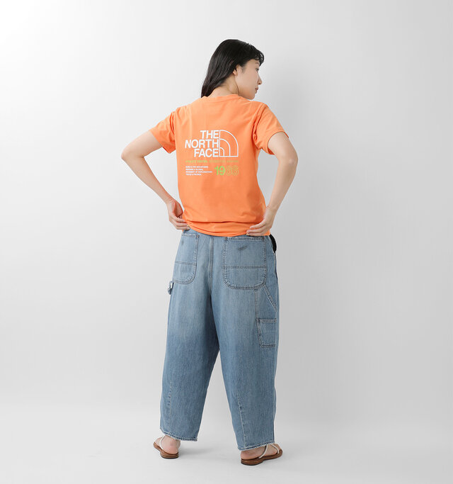 model mayuko:168cm / 55kg
color : papaya / size : L