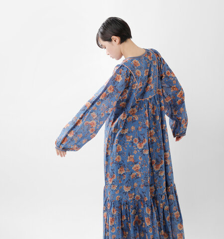 THE SHINZONE｜コットン フラワープリント ホーリー ドレス “HOLI DRESS” 23mmsop06-mn