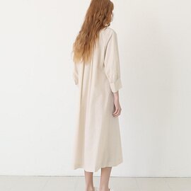 Mochi｜puff sleeve dress [ecru・1]
