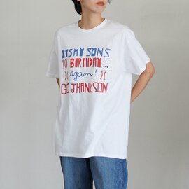 JHANKSON|ゴー!ジャクソン ショートスリーブ Tシャツ 野球 ユニーク プリント 半袖 カットソー JH-ST009 ジャンクソン