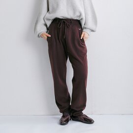unfil|アンフィル メリノウール ハイゲージ ニットパンツ ex super fine woolen wool high-gauge knit pants wxfl-uw121