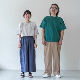 sisam｜オーガニックコットン ユニセックスピケTシャツ
