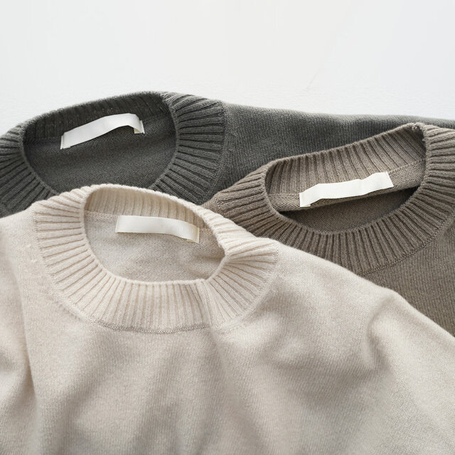 手前からivory 、grege 、silver sage
