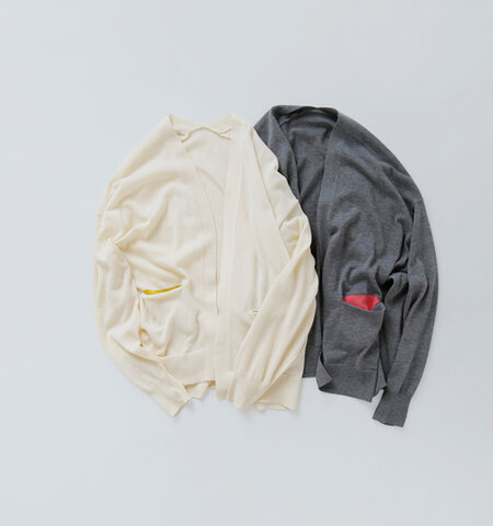 atelier naruse|コットン ニット カーディガン kt-41