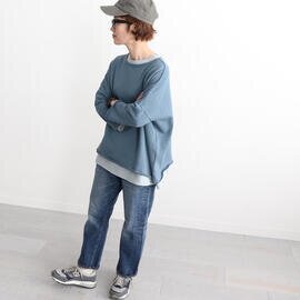 maillot｜"mature" Cotton Pile Wide Trainer ワイドトレーナー MAC-20272