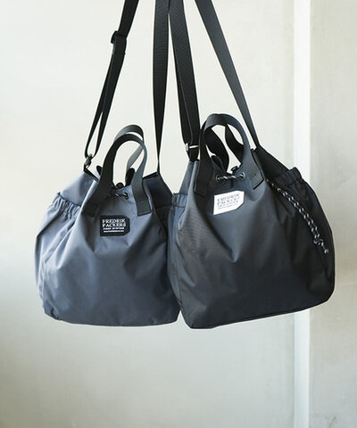 FREDRIK PACKERS|BLOOM SHOULDER ショルダーバッグ 2WAY 巾着バッグ ハンドバッグ ショルダーバッグ 210d-bloom-shoulder