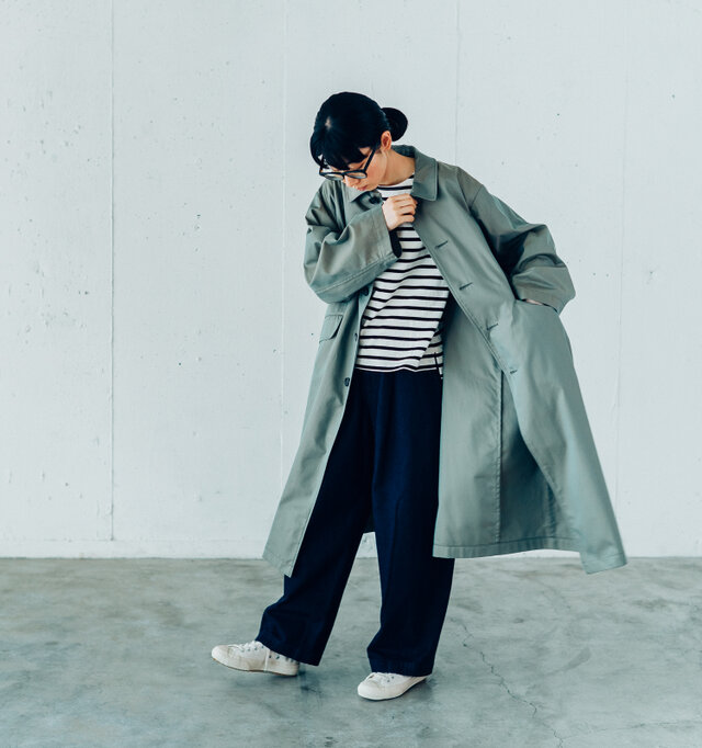 着用サイズ 0(モデル 162cm)/ OLIVE 着用