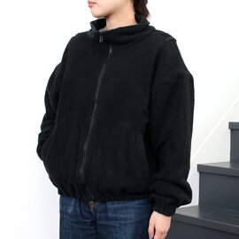 USED オランダ軍 フリース ジャケット ブラック