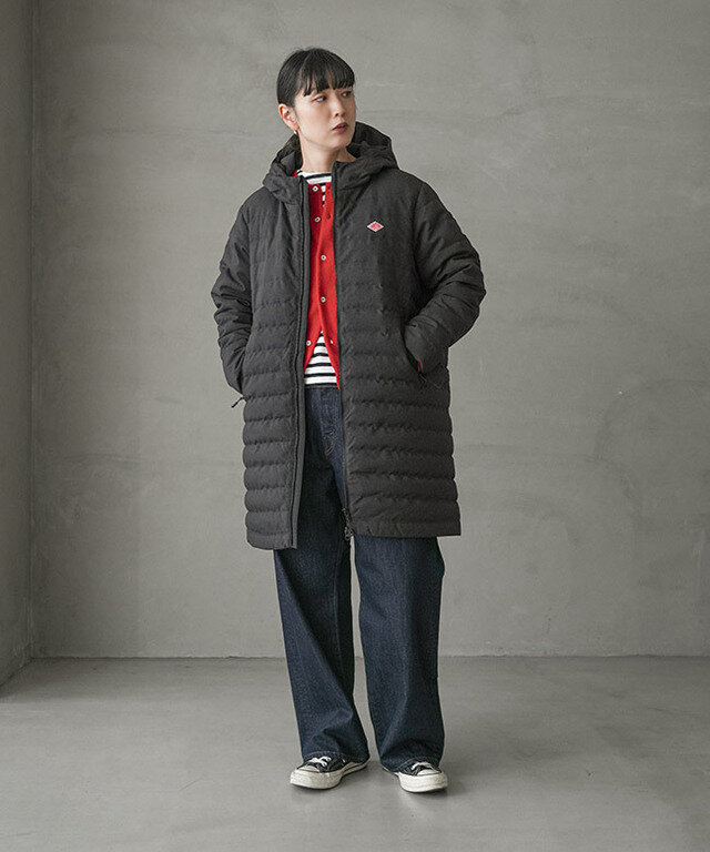 身長:165cm / カラー:080 CHARCOAL/着用サイズ:M