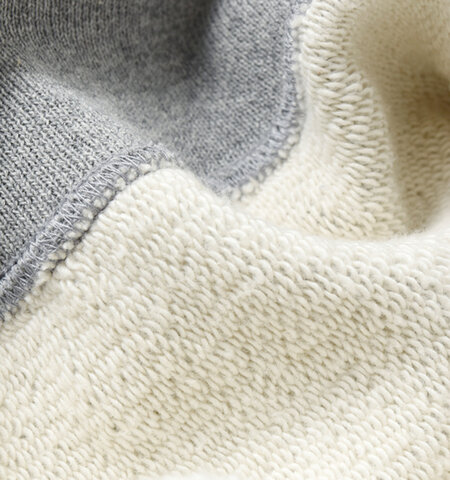 DIGAWEL｜コットン リバースウィーブ スウェットシャツ “Reverse weave Sweatshirt” dwwb025-tr