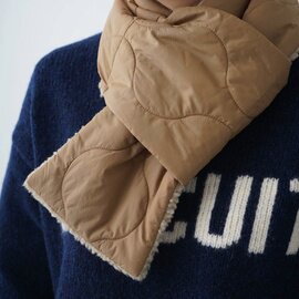 NATURAL LAUNDRY|オニオンキルト マフラー | 7264A-005