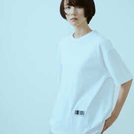 YARRA NEU|バーコードプリントビッグTEE NU-222-050