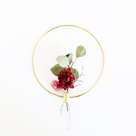 RUNI｜真鍮のドライフラワーベース 花器