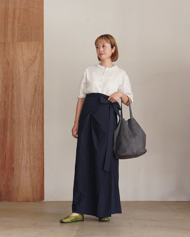 Model:162cm / Color:WHITE(col.01)
