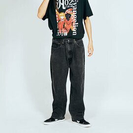 THRIFTY LOOK|THRIFTY LOOK スリフティールック LEVIS 550 ONE-TUCK PANTS デニムワンタックパンツ TL24F02200