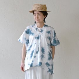 sisam|OCタイダイカントウイトップ【オーガニックコットン】【涼しい】【タイダイ染め】