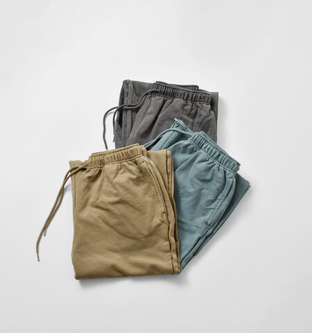 Johnbull|コットン ピグメント スウェットパンツ jl254p19