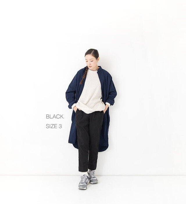 color : BLACK / サイズ3、モデル162cm