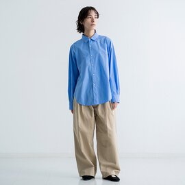 MANON|100双 ブロード ベーシック 長袖シャツ