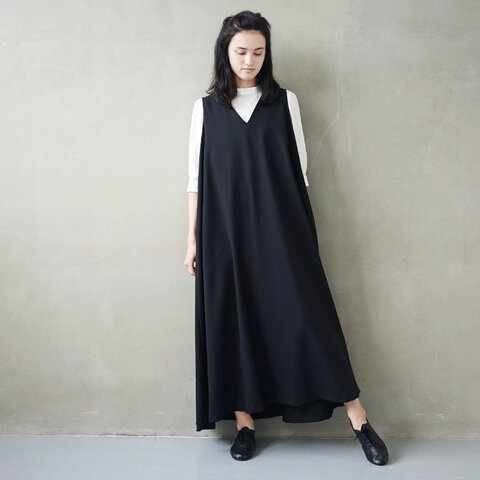 Mochi｜v-neck dress [ms02-op-03]■