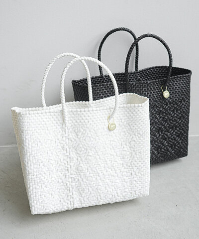Letra|MERCADO BAG ROMBO (XS)メルカドバッグ ロンボ マルシェバッグ かごバッグ 610720300 610720320