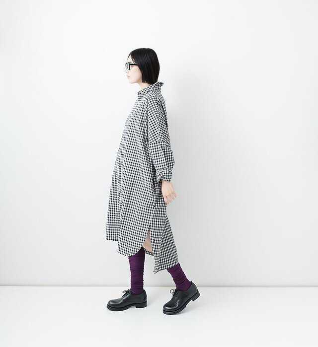 color : PURPLE , model : 162cm